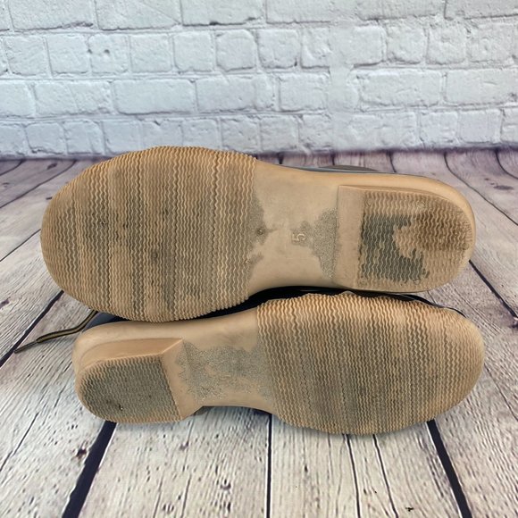 Sporto Sawyer Lace Up Rain Boots Brown/Blue - Picture 9 of 9